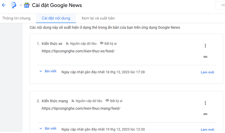 hướng dẫn cách đăng ký google news cho website