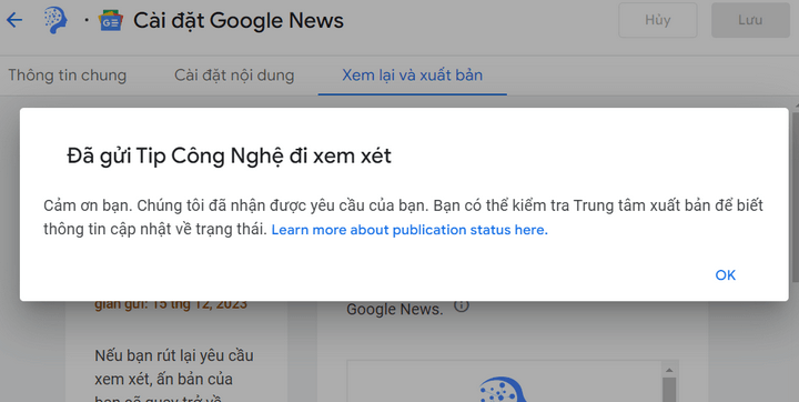 hướng dẫn cách đăng ký google news cho website