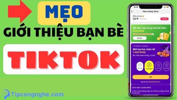 chương trình giới thiệu bạn bè trên tiktok