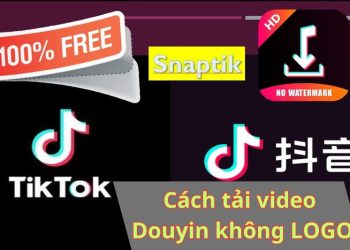 cách tải video douyin không logo