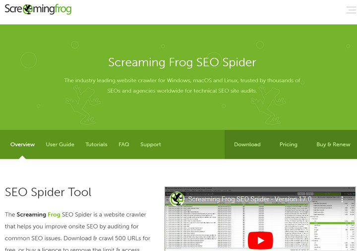 screaming frog là gì