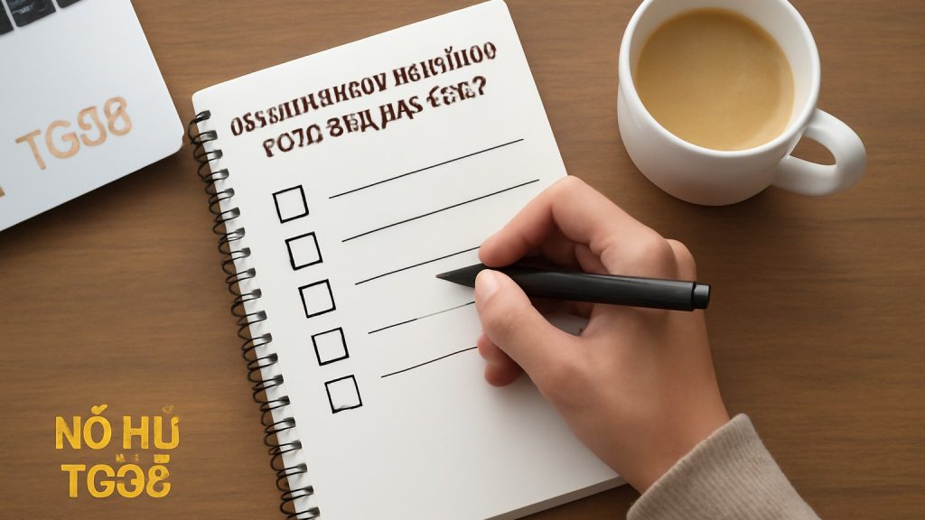 1) Checklist trước khi bắt đầu: 5 việc nên làm ngay Minh họa: 1) Checklist trước khi bắt đầu: 5 việc nên làm ngay
