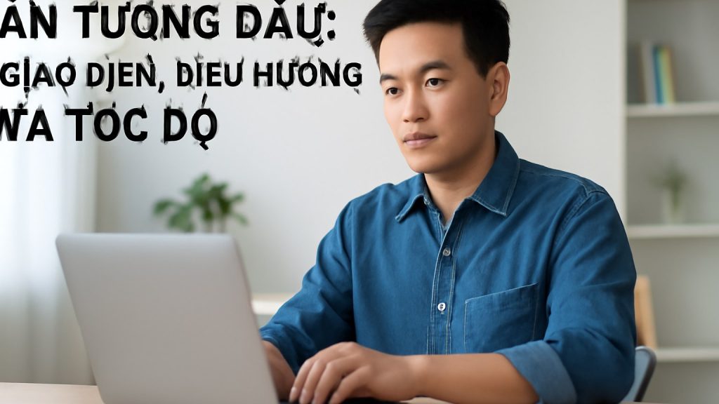 Minh họa: Ấn tượng đầu: giao diện, điều hướng và tốc độ