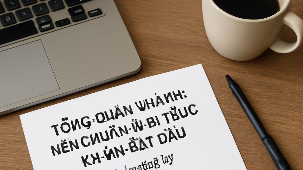 Tổng quan nhanh: Nên chuẩn bị gì trước khi bắt đầu Minh họa: Tổng quan nhanh: Nên chuẩn bị gì trước khi bắt đầu